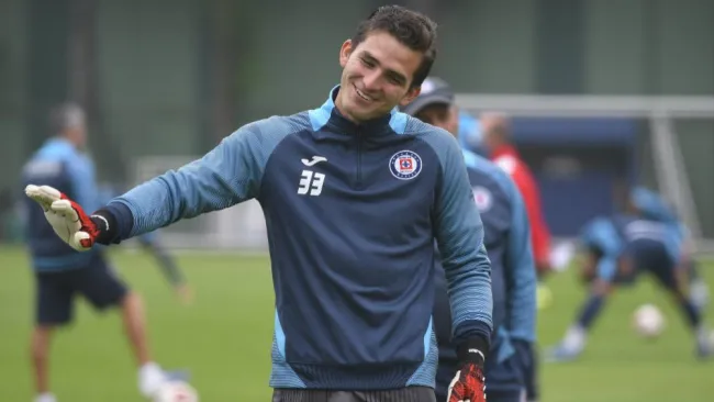 Sebastián Jurado, portero de Cruz Azul