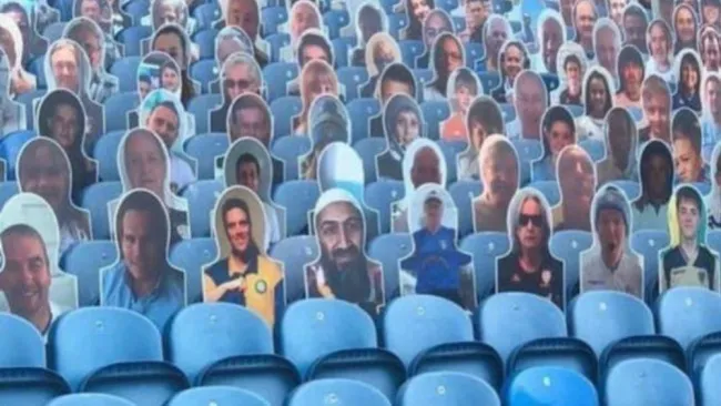 Bin Laden apareció como 'aficionado' del Leeds United