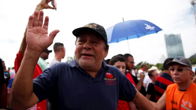 Durán, en un acto público