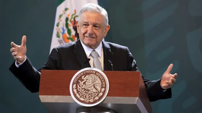 López Obrador en conferencia de prensa matutina