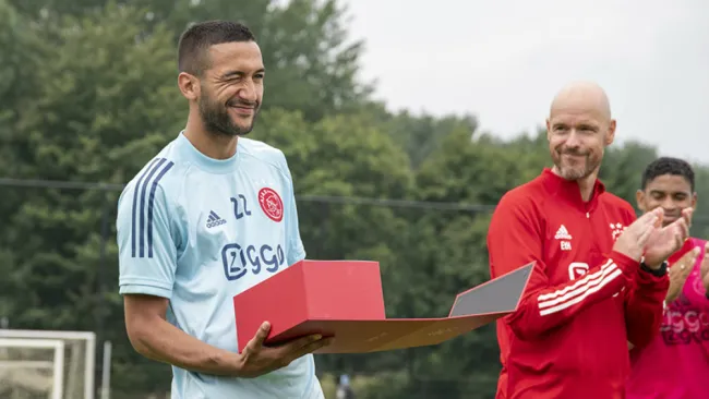 Ajax: El conjunto de la Eredivisie se despidió de Hakim Ziyech