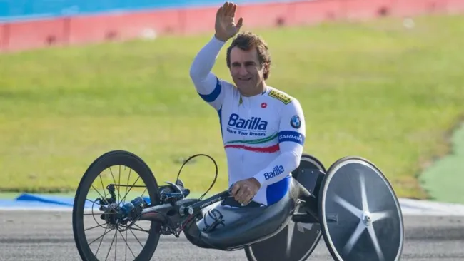 Alex Zanardi en presentación