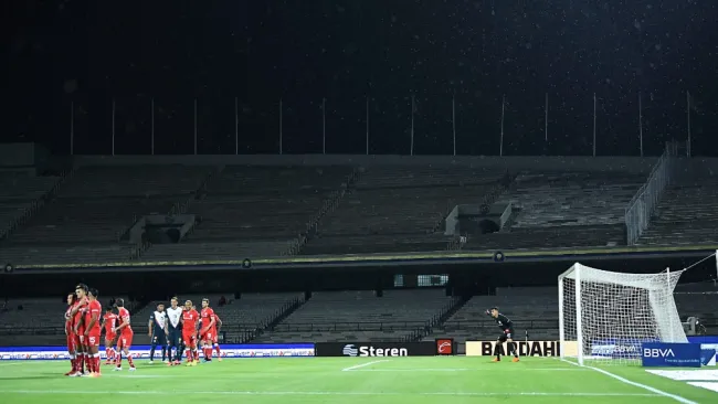 Partido entre América y Toluca en CU