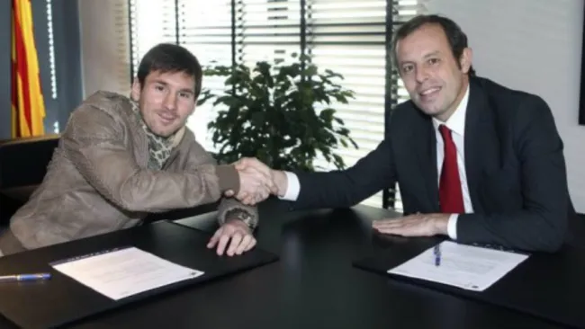 Barcelona: Sandro Rosell aseguró que Messi no se dejará utilizar en elecciones para presidente