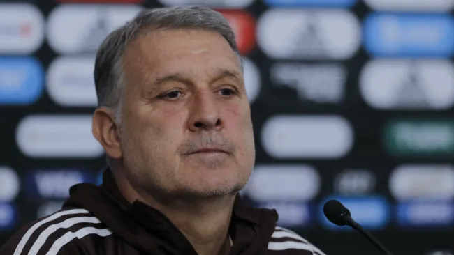 Gerardo Martino en conferencia de prensa