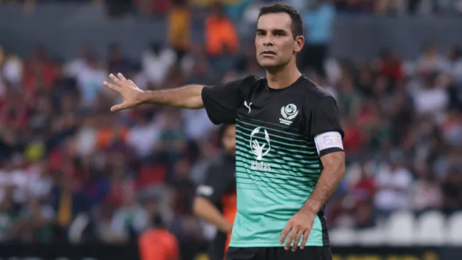 Rafa Márquez durante su partido de despedida en el Jalisco 