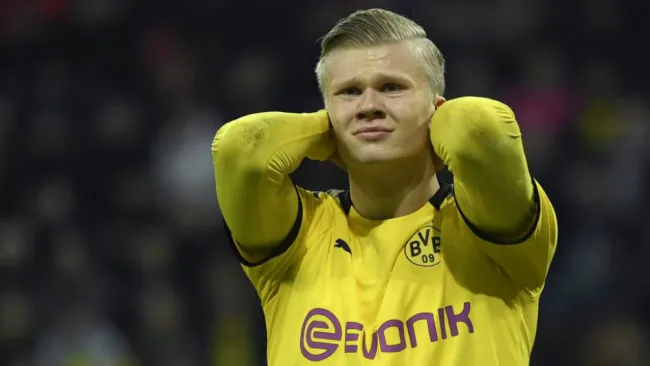 Haaland en lamento de gol