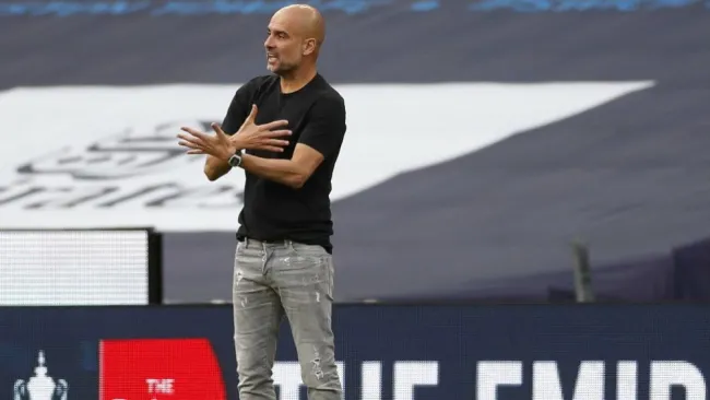 Pep Guardiola, estratega del Manchester City