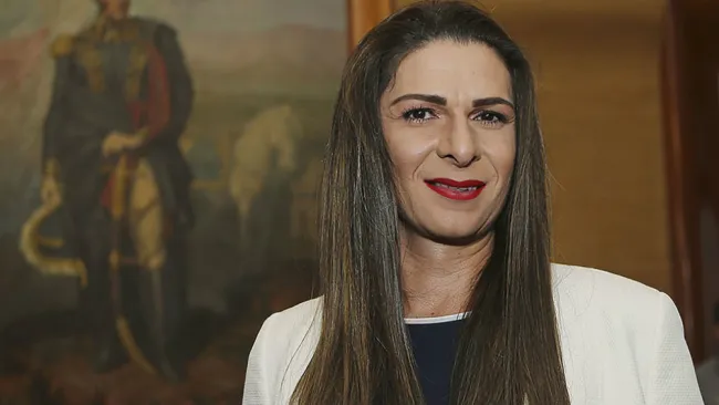 Ana Guevara en presentación