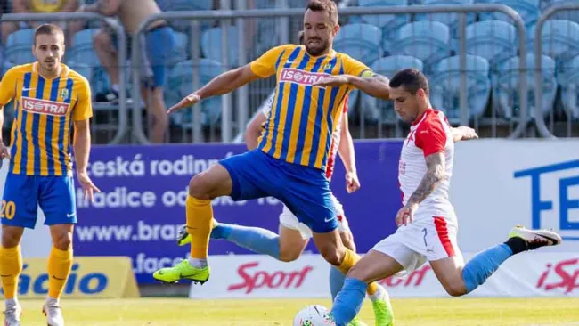 Acciones del juego del Silesia FC Opava,