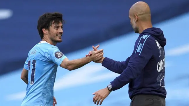 City en festejo de gol