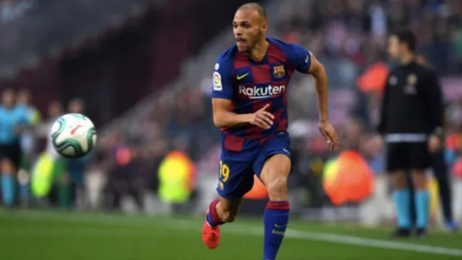 Barcelona: El futuro de Braithwaite estaría en la Premier League