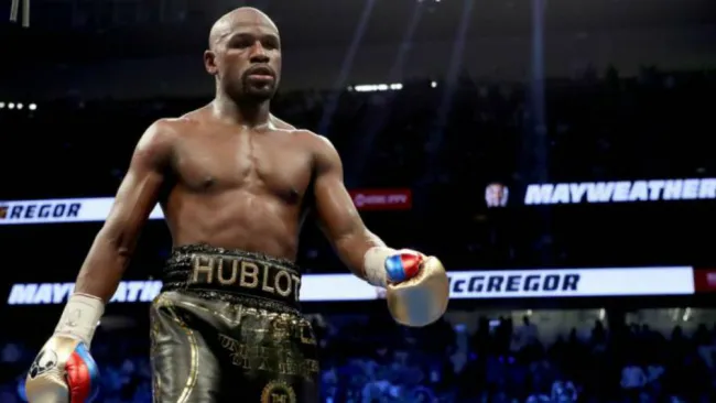 Floyd Mayweather en pelea