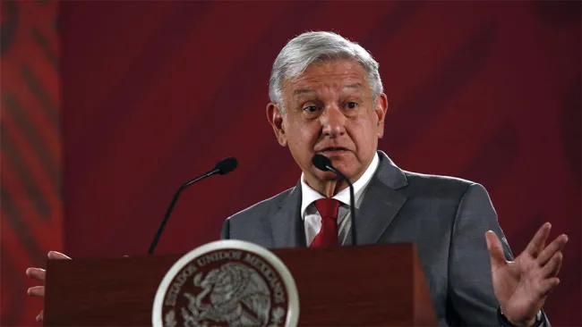 Andrés Manuel López Obrador en conferencia de prensa 