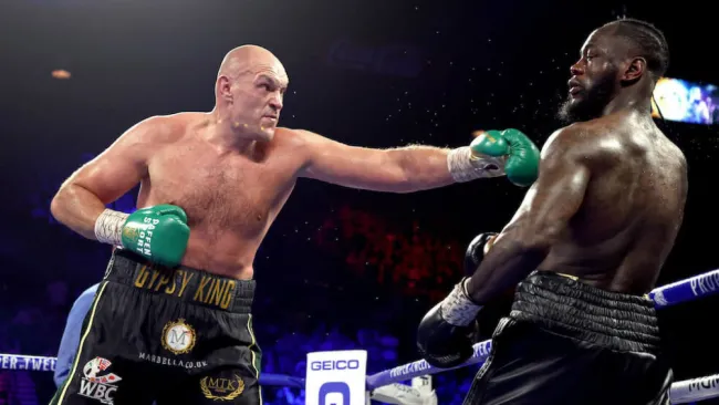 Tyson Fury en pelea