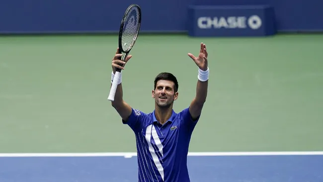 Novak Djokovic tras derrotar a Edmund 