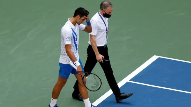 Novak Djokovic en lamento