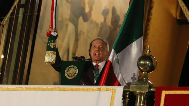 AMLO: El Presidente de la República confirmó que habrá Grito, pero sin gente por Covid-19