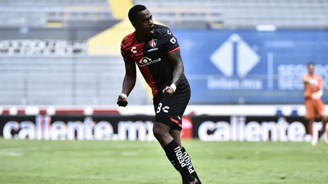 Renato Ibarra tras su gol contra Mazatlán 