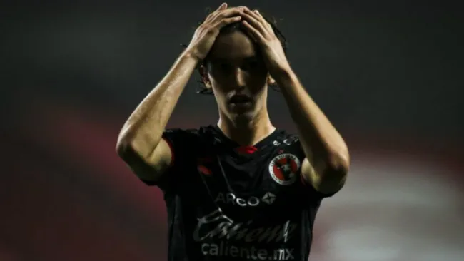 Marcel Ruiz en lamento con Xolos