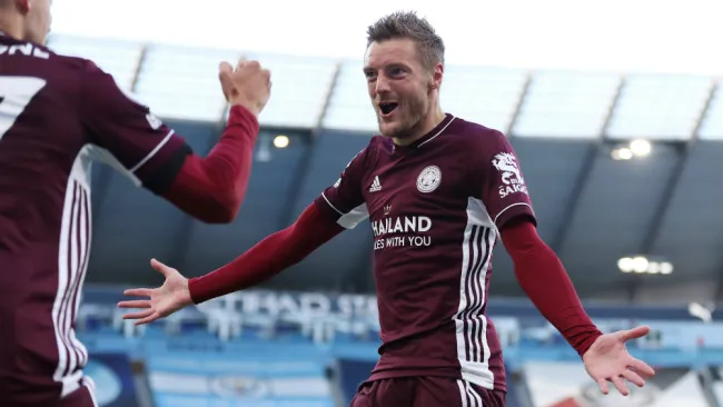 Manchester City: Los Citizens caen ante Leicester con triplete de Jamie Vardy