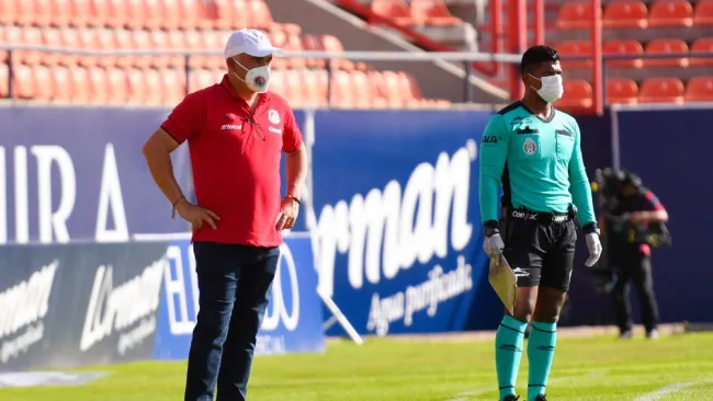 Guillermo Vázquez en el partido vs León