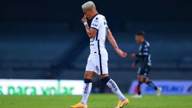 Favio Álvarez tras salir expulsado ante Necaxa
