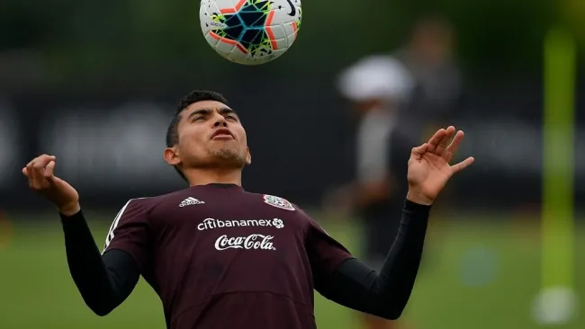 Orbelin Pineda con la Selección 