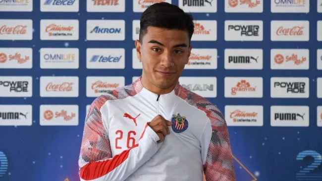Fernando Beltrán jugador de Chivas