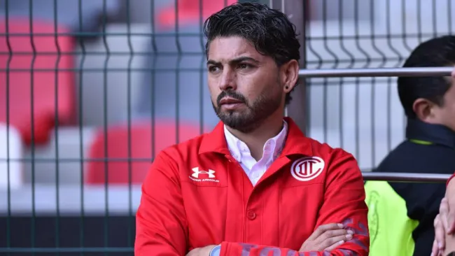 Carlos Adrián Morales, DT interino del Toluca