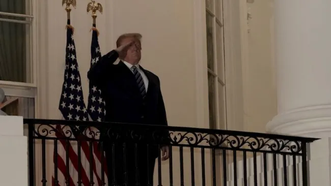 Donald Trump en su regreso a la Casa Blanca