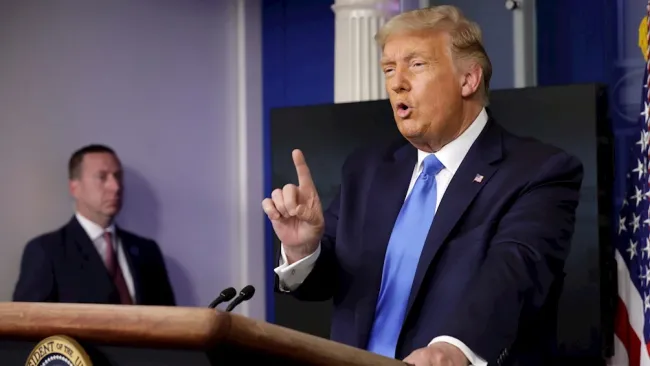 Donald Trump en la Casa Blanca