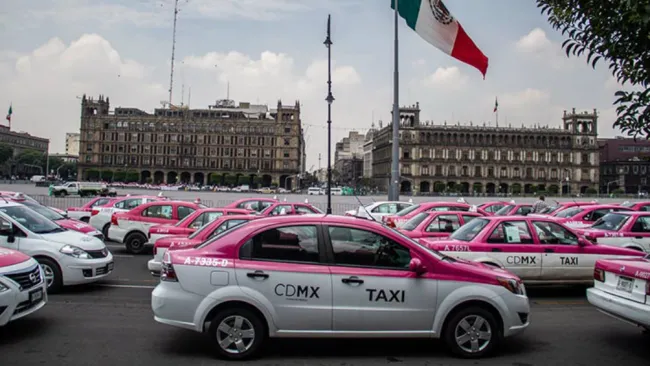 Taxistas en CDMX