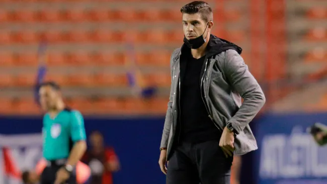 Alex Diego durante el duelo ante el Atlético San Luis 