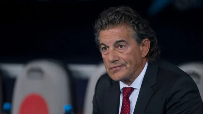 Rubén Omar Romano durante un partido 