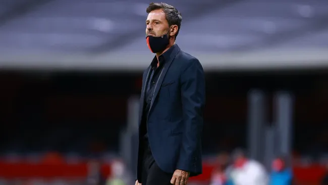 Diego Cocca en partido de Atlas