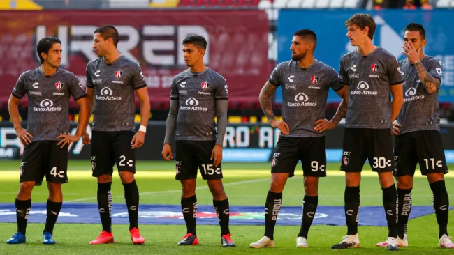 Atlas previo a un partido