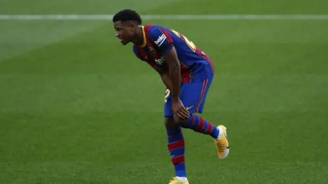 Barcelona: Ansu Fati sufrió una rotura en el menisco interno de la rodilla izquierda