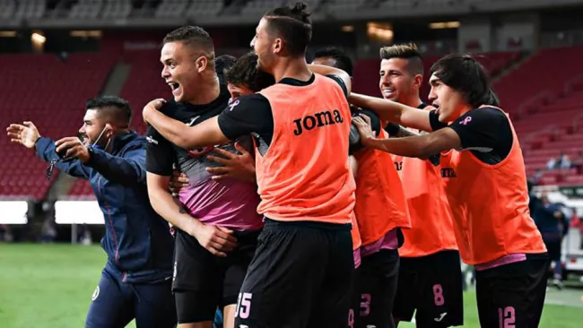 Cruz Azul festeja una anotación 