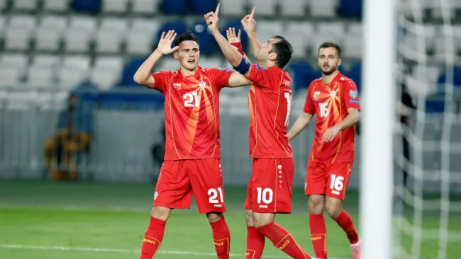 Macedonia del Norte en festejo