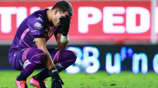 Sebastián Fassi en lamento con Necaxa