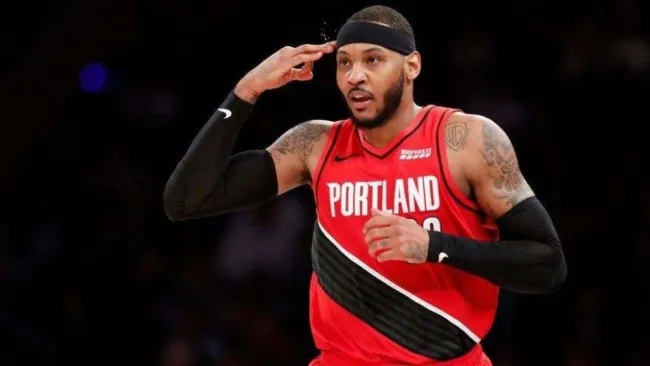 Anthony en un partido con su equipo