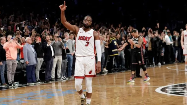  Dwyane Wade en un partido 