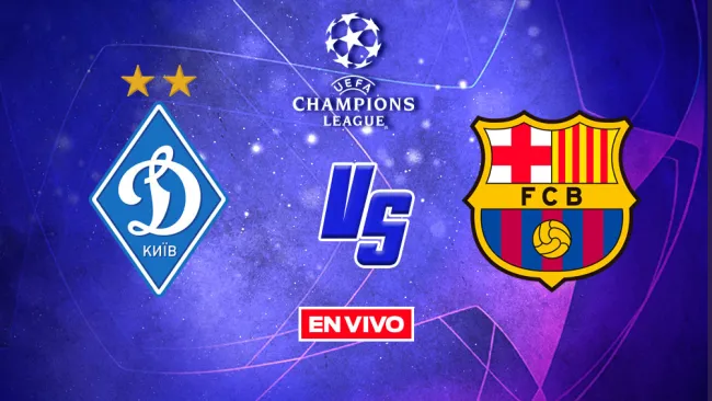 EN VIVO Y EN DIRECTO: Dinamo de Kiev vs Barcelona Fase de Grupos