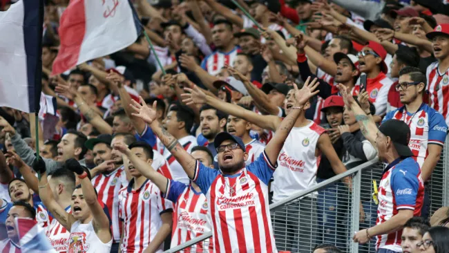 Afición de Chivas en partido