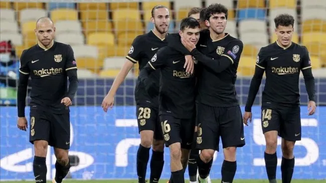 Barcelona goleo en su visita al Dynamo Kiev
