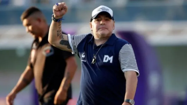 Diego Armando Maradona como director técnico