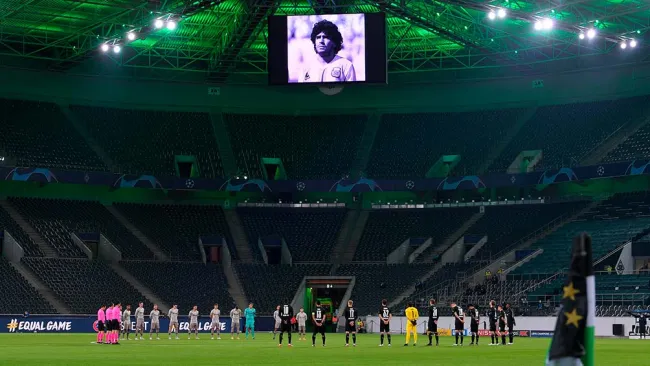 Maradona: Champions y Europa League dedicarán minuto de silencio a Diego