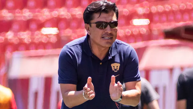 Raúl Alpízar, en un juego de Pumas Sub 17