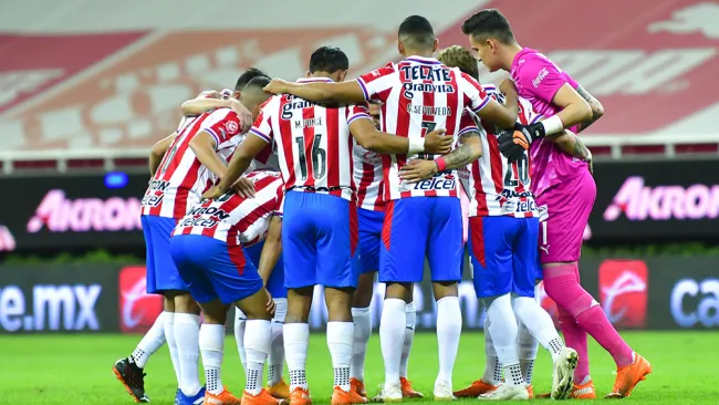 Jugadores de Chivas previo a la Ida de Semis contra León 